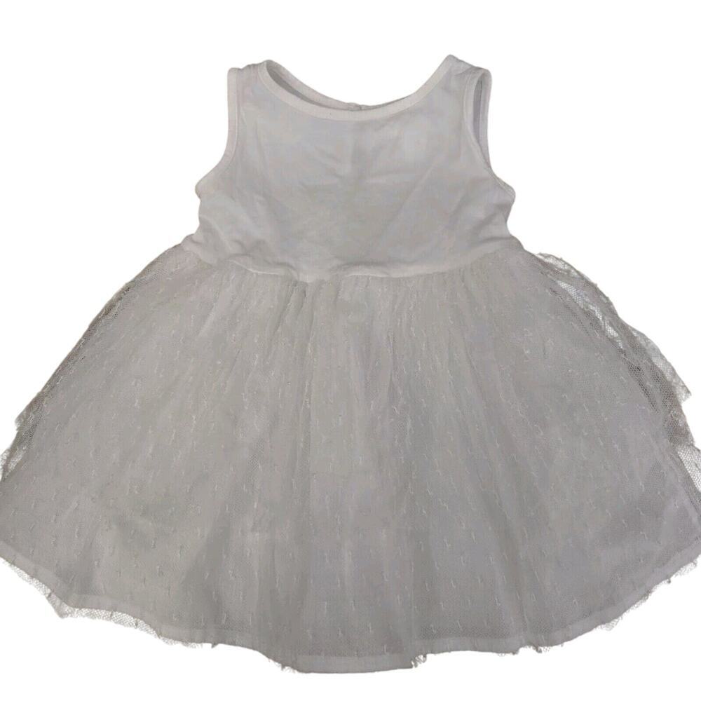 BURBERRY‎ Baby Tulle Dress Ivory Size 3months